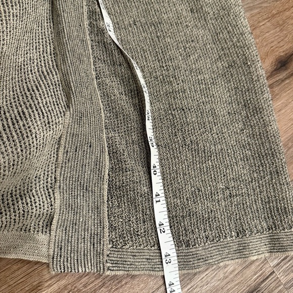 Adolfo Dominguez Kimono Jacket Women’s S Duster Cardigan Grey Linen Blend - Picture 7 of 8